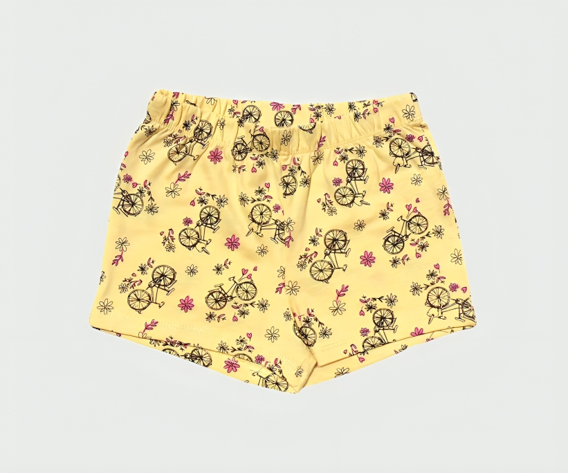 Set Pijama Imprimeu cu Bicicleta