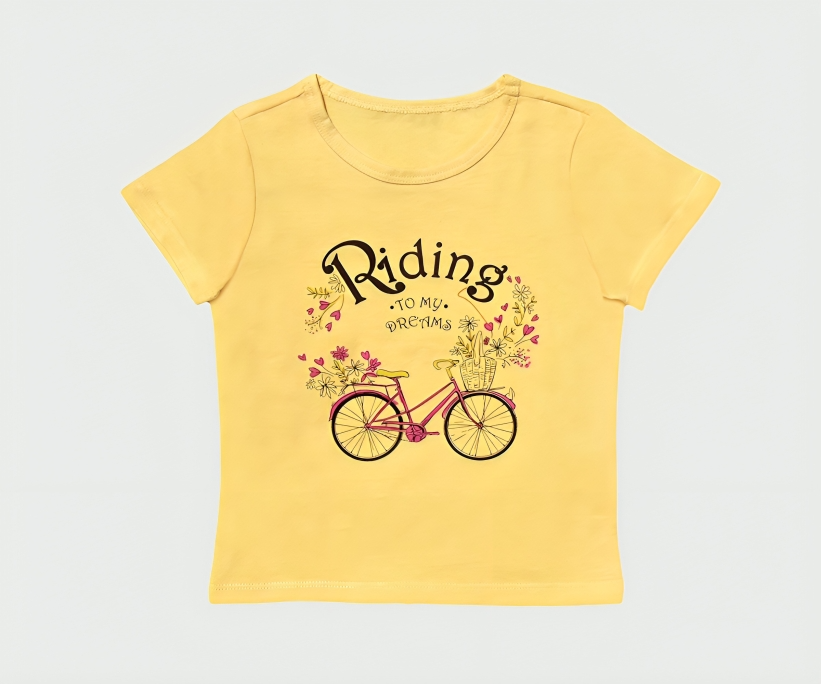 Set Pijama Imprimeu cu Bicicleta