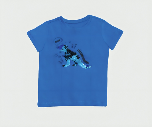 Tricou Albastru Dino