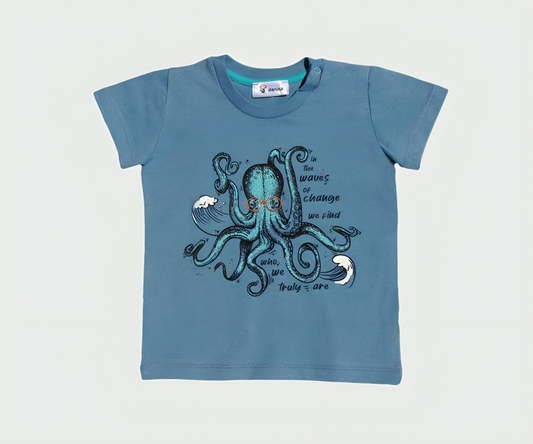 Tricou cu Maneca Scurta si Imprimeu