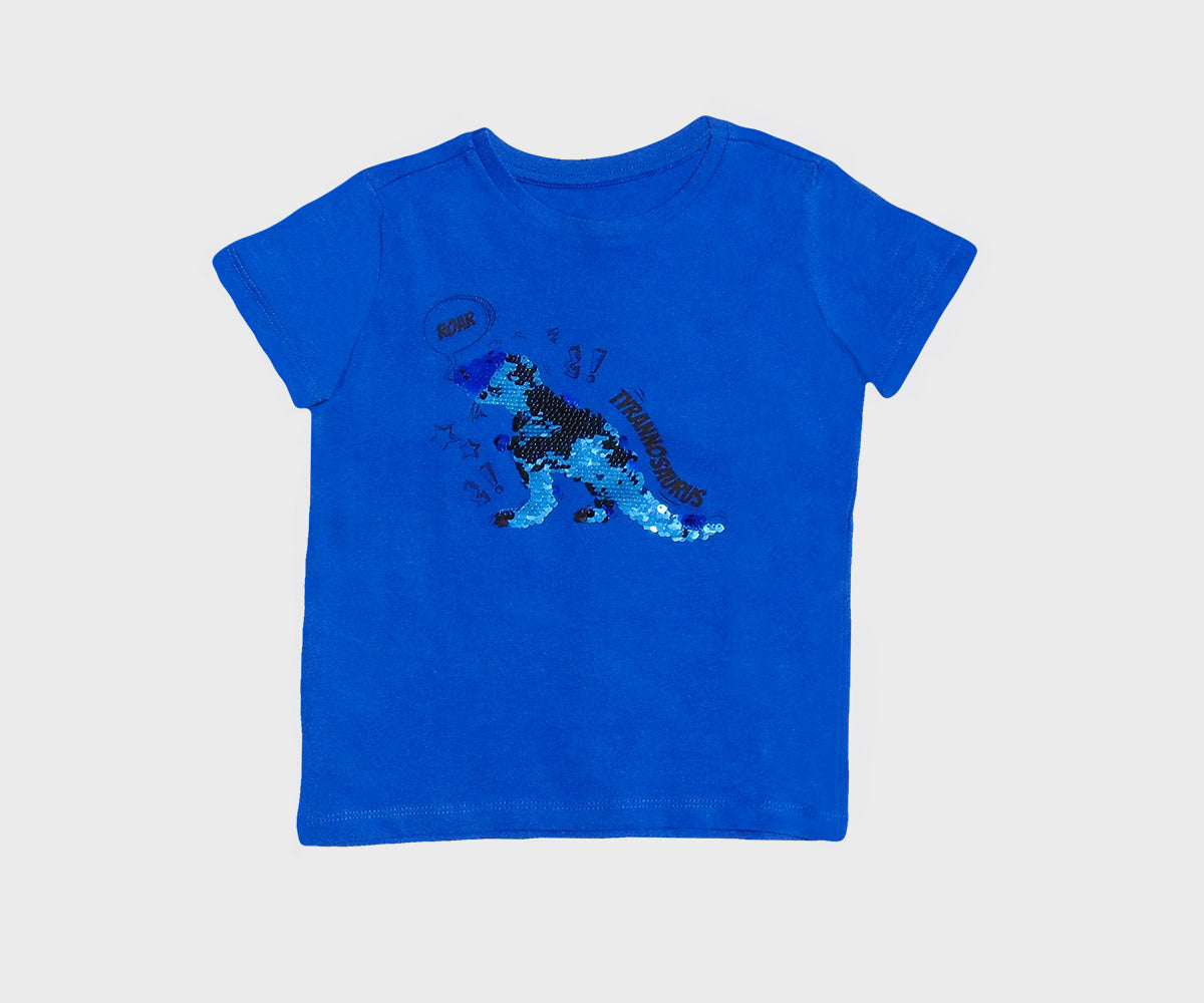 Tricou Albastru Dino